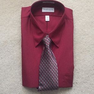 Van Heusen Dress Shirt and Silk Tie Collection